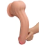 Фаллоимитатор Sliding-Skin Dual Layer Dong 11.5, телесный - Фото №13