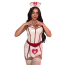 Костюм медсестры Star Night Nurse Set, красно-белый: платье + головной убор + фартук + повязка на руку - Фото №7