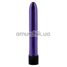 Вибратор Retro Ultra Slimline 17 см, фиолетовый - Фото №1