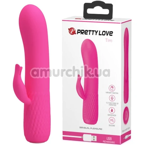 Вибратор Pretty Love Tim 014606, розовый