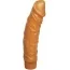 Вібратор Erolin Vibro Erogen Collection 18х4.5 см, тілесний - Фото №1
