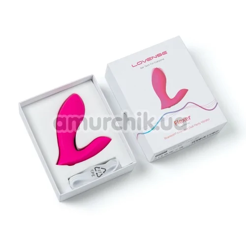 Вібратор Lovense Flexer, рожевий
