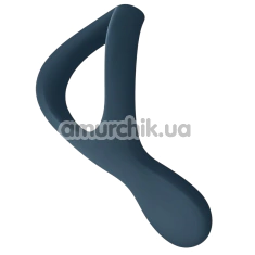 Ерекційне кільце для члена Boners Cock Ring, синє - Фото №1