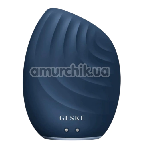 Ультразвуковая щетка для лица Geske Sonic Facial Brush 5 in 1, синяя
