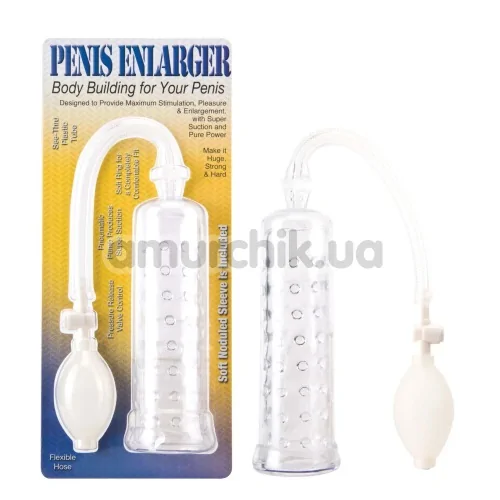 Помпа для збільшення пеніса Penis Enlarger, прозора