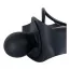 Кляп з фалоімітатором True Black Silicon Inflatable Dildo Gag - Фото №2