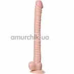 Фалоімітатор Real Stick Nude 13.6, тілесний - Фото №1