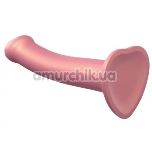 Фаллоимитатор Strap-On-Me Mono Density Soft Silicone Dildo M, розовый