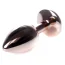 Анальна пробка з прозорим кристалом Exclusivity Jewellery RedGold Plug, золота - Фото №5