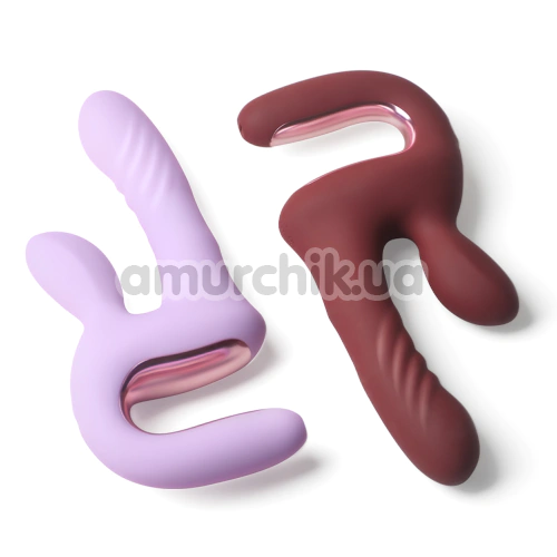 Вибратор с толчками Magic Motion Magic Duet, фиолетовый
