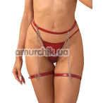 Гартери Obsessive Inferro, червоні - Фото №1