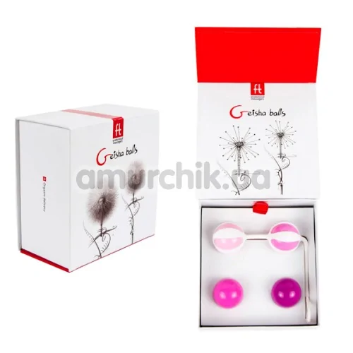 Вагінальні кульки Geisha Balls, рожеві