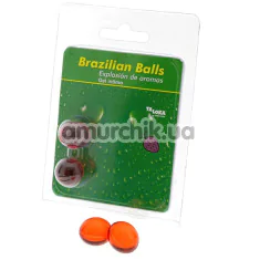 Лубрикант Brazilian Balls - клубника, 2 шт - Фото №1