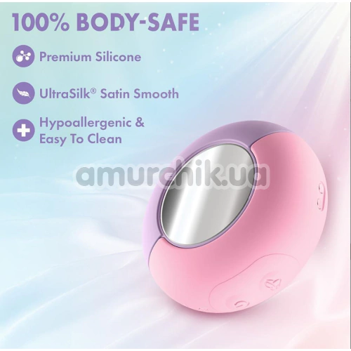 Вібратор Play With Me Pout & Play, рожевий