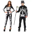 Комбінезон Leg Avenue Printed Glow In The Dark Skeleton Catsuit, чорно-білий - Фото №6