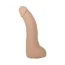 Фаллоимитатор Silicone Basics Long John, телесный - Фото №2