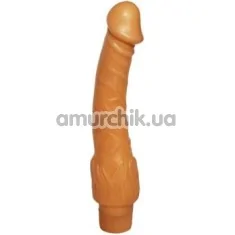 Вібратор Erolin Vibro Erogen Collection 22х4 см, тілесний - Фото №1