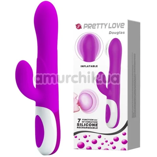 Вібратор Pretty Love Douglas 014442-1, фіолетовий