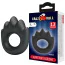 Ерекційне кільце Crazy Bull Super Soft Silicone Habert, чорне - Фото №7