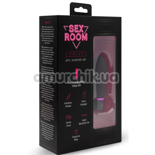 Набор секс-игрушек Sex Room Vibe Kit, черный