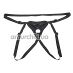 Трусики для страпона Sportsheets Dual Desires Strap On, черные - Фото №1
