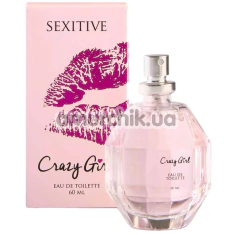 Парфуми з феромонами Sexitive Crazy Girl для жінок, 60 мл - Фото №1