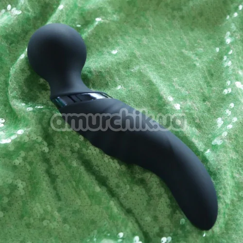 Универсальный вибромассажер Glam Dual Wand Vibe, синий