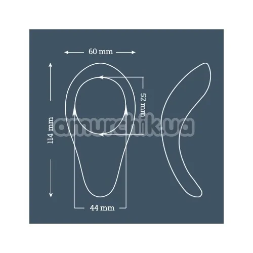 Віброкільце We - Vibe Verge Gray (ви вайб вэрг сірий)