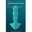 Вибростимулятор простаты Boss Series Angelo Male Prostate Triple Stimulation, бирюзовый - Фото №6