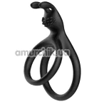 Ерекційне кільце для члена Boss Series Tensy Cock Ring Stay Hard, чорне - Фото №1