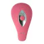 Вібратор Virgite Remote Controlled G-Spot & Clitorial Vibrator A4, рожевий - Фото №2