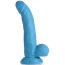 Фаллоимитатор Pop Peckers Dildo With Balls 7.5, голубой - Фото №1