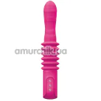 Вибратор с толчками Inya Rechargeable Deep Stroker, розовый - Фото №1