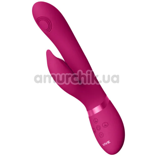 Вибратор с пульсацией Vive Aimi, розовый