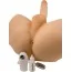 Мастурбатор с фаллоимитатором Virtual Sex Cock & Ass, телесный - Фото №4