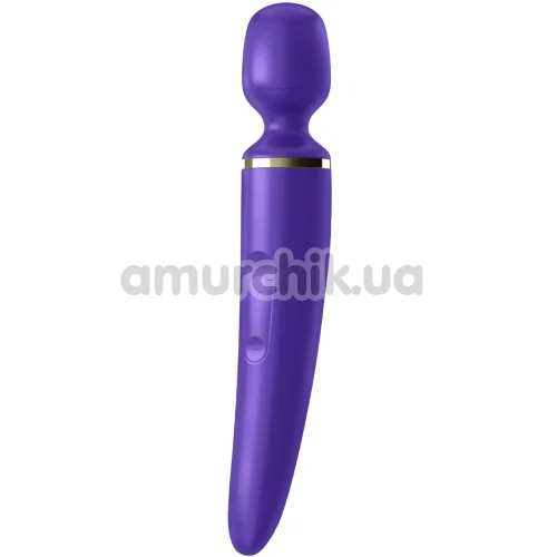 Універсальний вібромасажер Satisfyer Wand-er Woman, фіолетовий