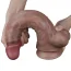 Фалоімітатор Dual-Layered Silicone Nature Cock LV411054, коричневий - Фото №7