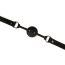 Кляп Liebe Seele Boudoir Amor Ball Gag, чорний - Фото №5
