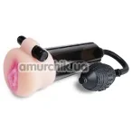 Вакуумная помпа с вибрацией Pump Worx Travel Trio Pump Set, телесная - Фото №1