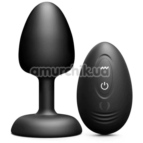 Анальная пробка с вибрацией Dorcel Geisha Plug Infinite L, черная