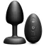 Анальная пробка с вибрацией Dorcel Geisha Plug Infinite L, черная - Фото №2