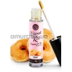 Блеск для губ с эффектом вибрации Secret Play Vibrant Kiss Pleasure For Two Lip Gloss Doughnut - пончик, 6 мл - Фото №1