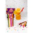 Трубочки для напитков Penis Straws - разноцветные, 10 шт - Фото №5