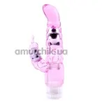 Вібратор Crystal Jelly My Dual Pleasure, рожевий - Фото №1