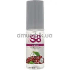 Оральный лубрикант Stimul8 Flavored Lube - вишня, 50 мл - Фото №1