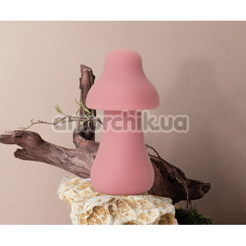 Клиторальный вибратор Sweet Em Mini Mushroom Vibrator, розовый
