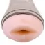 Симулятор орального сексу з вібрацією Cyberskin Release Deep Throat Stroker Vibrating, тілесний - Фото №9
