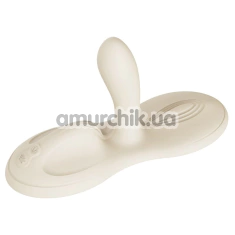 Вібратор для клітора і точки G з підігрівом Zalo Flora Smart Vibrating Pad, білий - Фото №1