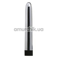 Вибратор Sensuous Slim Vibrator, серебряный - Фото №1