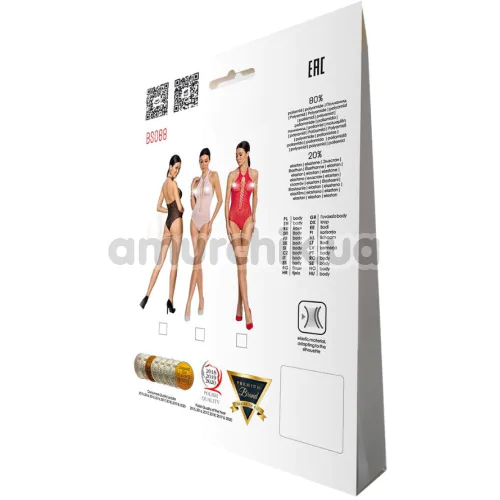 Боді Passion Free Your Senses Erotic Line BS088, чорне